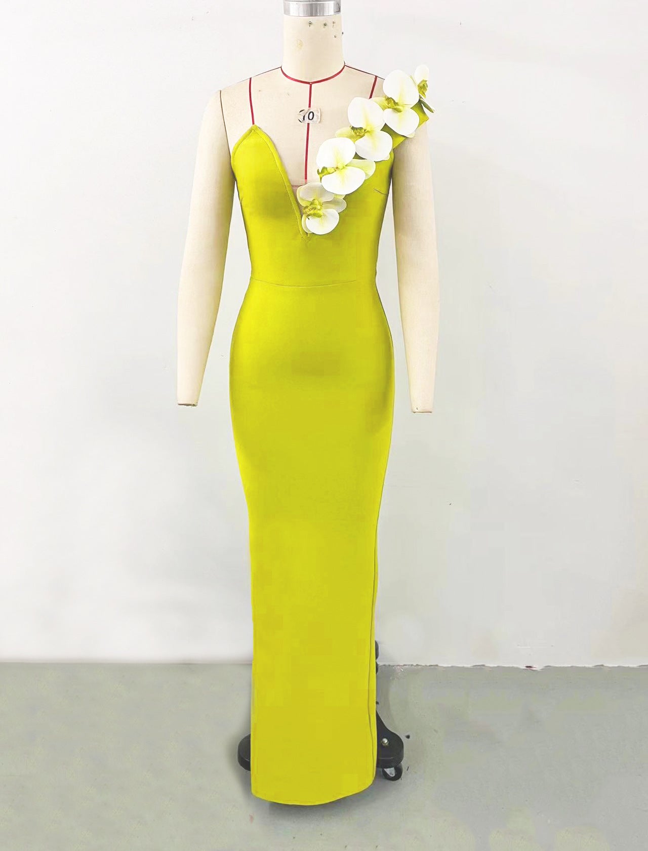 Damen Langarm Abendkleid W&W