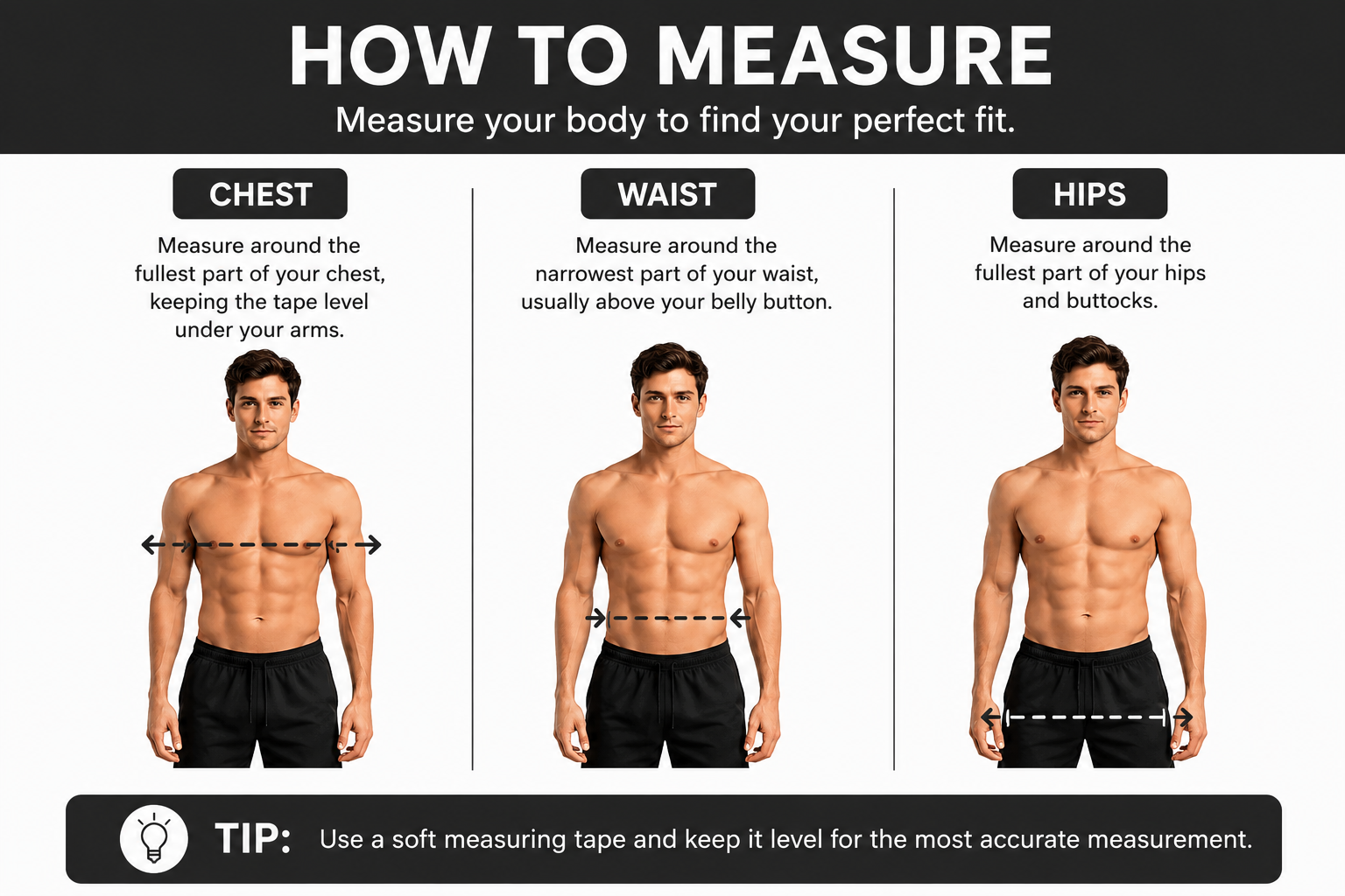 Men's how to measure